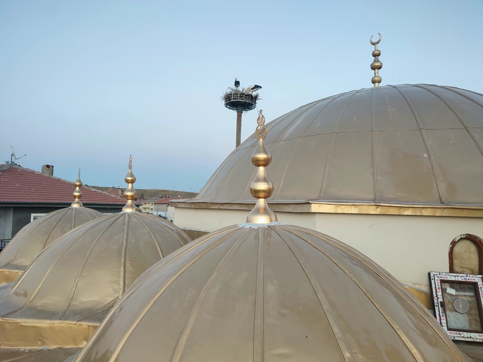 Kelkit Fatih Cami tamamlanan kaplama