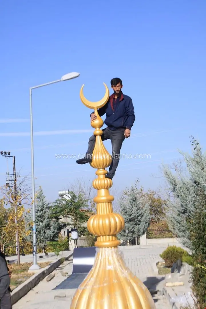 Cami Minare Kaplama uygulaması 1