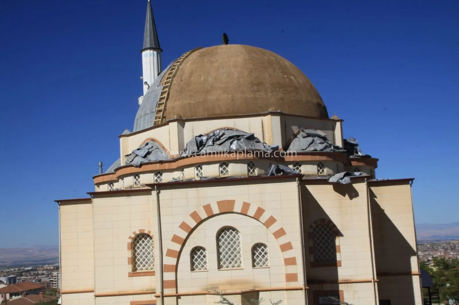 Cami Minare Kaplama uygulaması 6