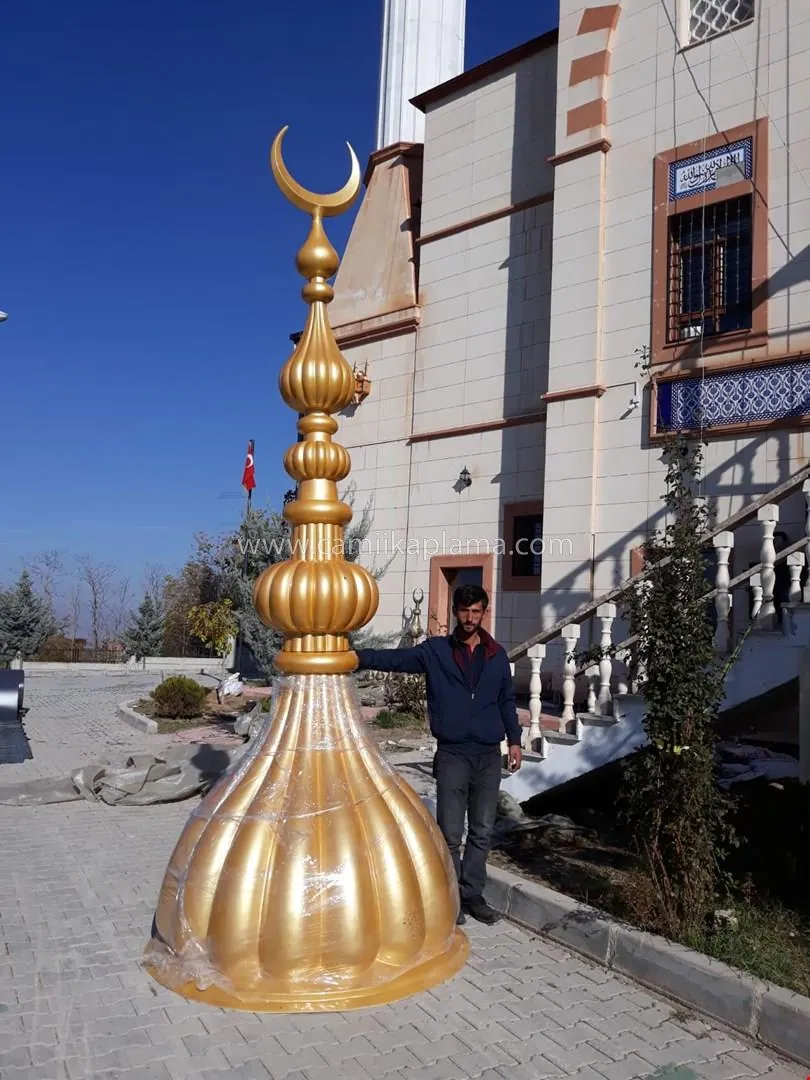 Minare Külah Kaplama uygulaması 7