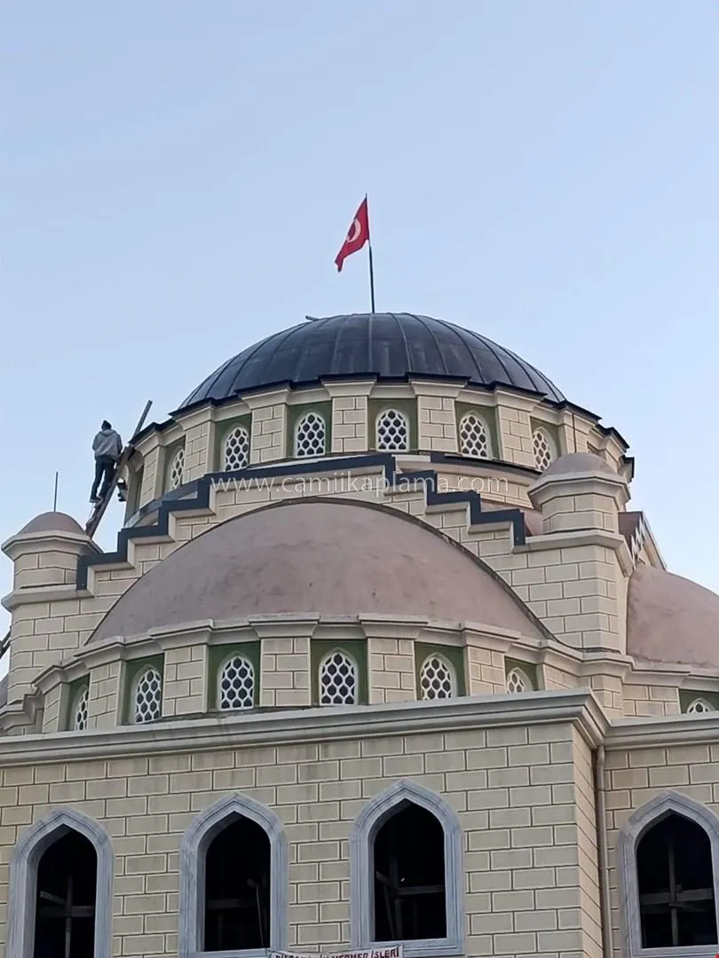 Cami Bakır Kaplama uygulaması 4