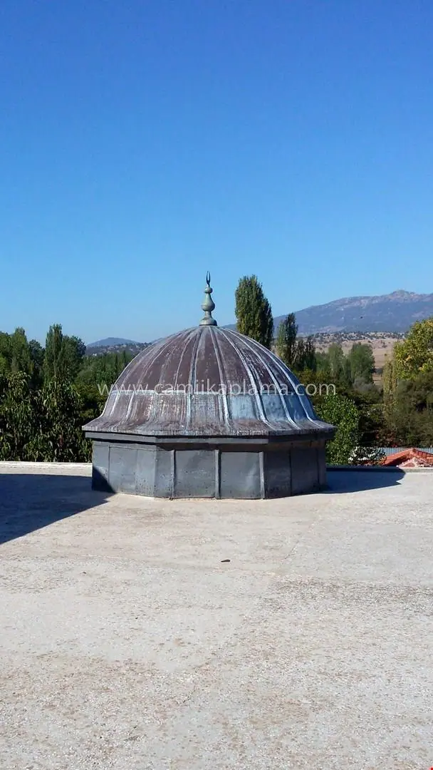 Cami Bakır Kaplama uygulaması 6