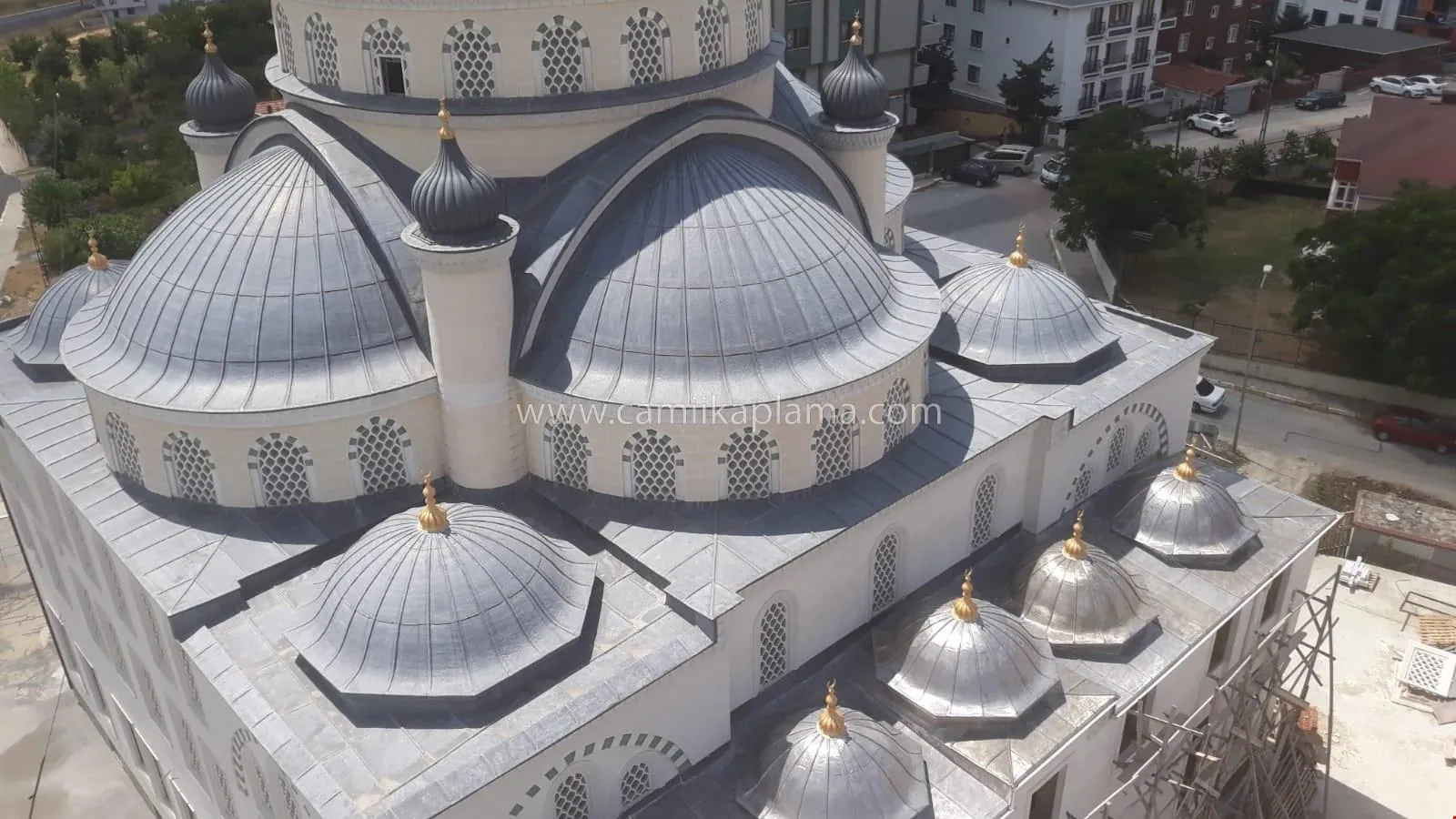 Cami Bakır Kaplama uygulaması 7
