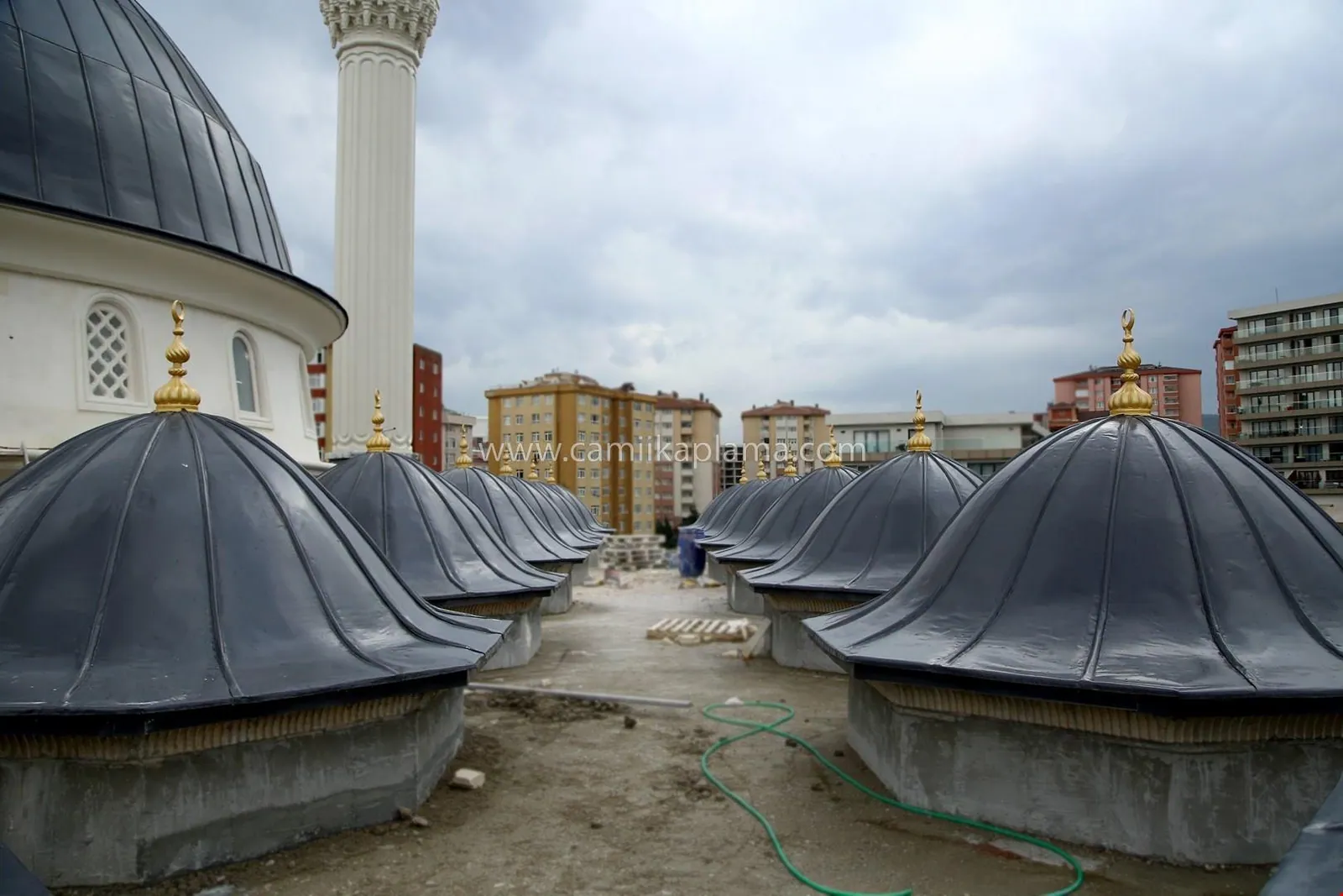 Cami Şadırvan Kaplama uygulaması 5