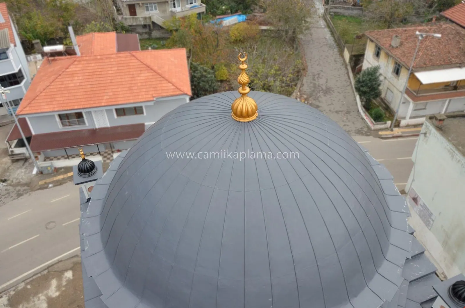 Cami Kubbe Kaplama uygulaması 1