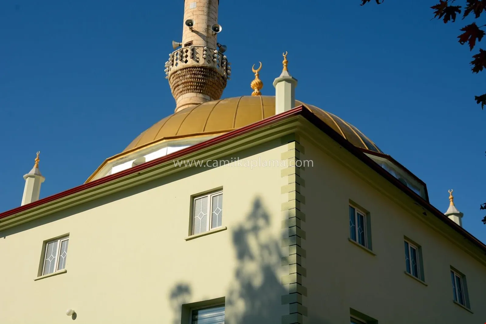 Cami Kubbe Kaplama uygulaması 8