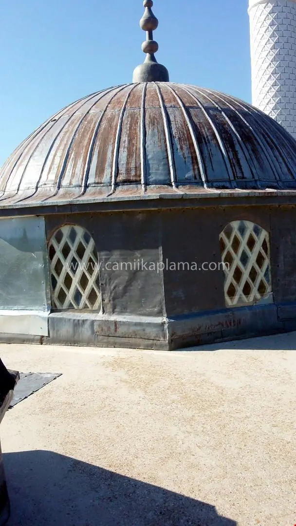 Şadırvan Kurşun Kaplama uygulaması 5