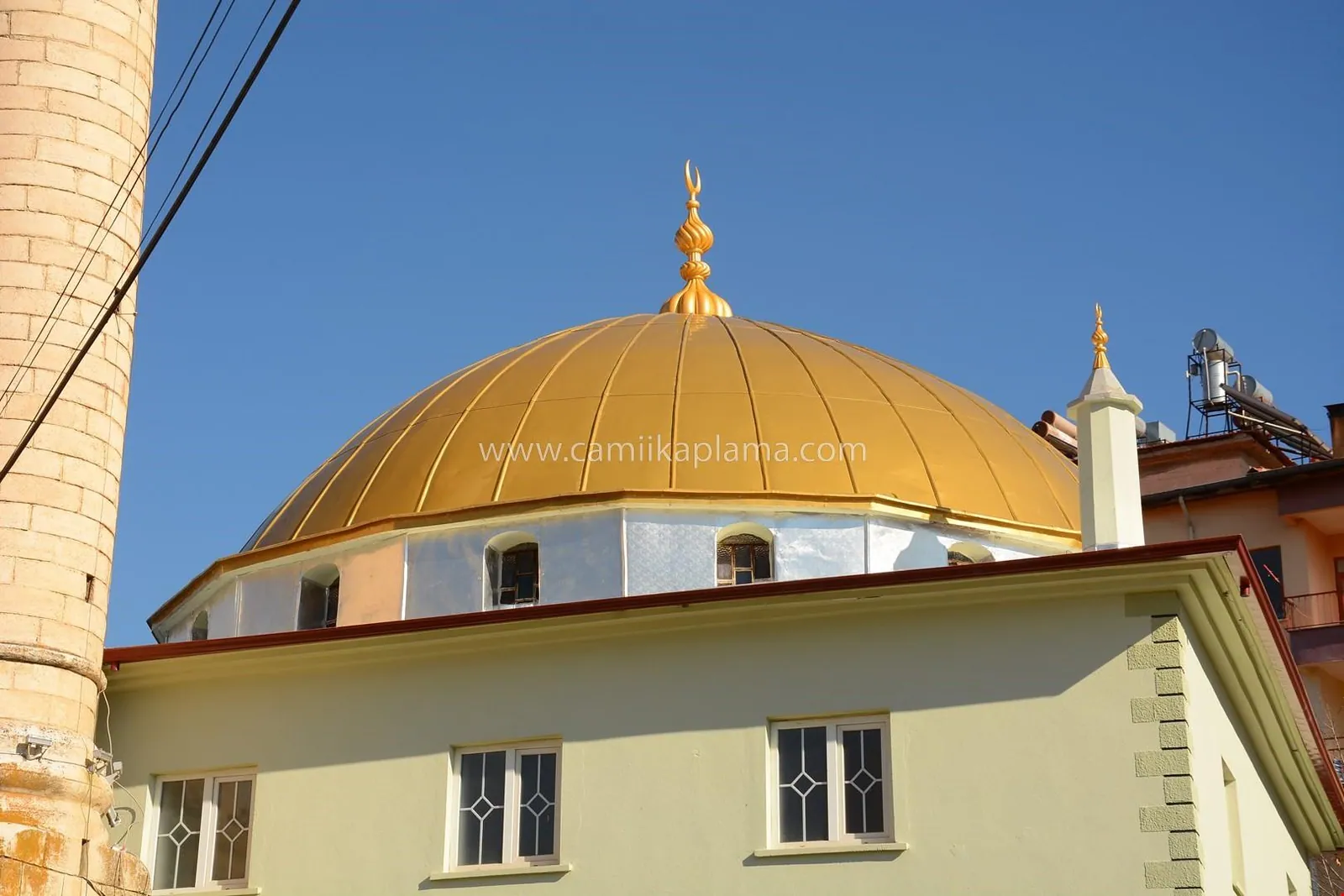 Bahçeli Camii uygulama detayı