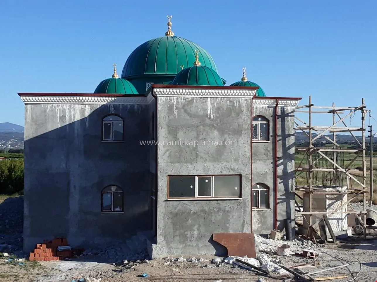 Mahmut Efendi Camii uygulama detayı