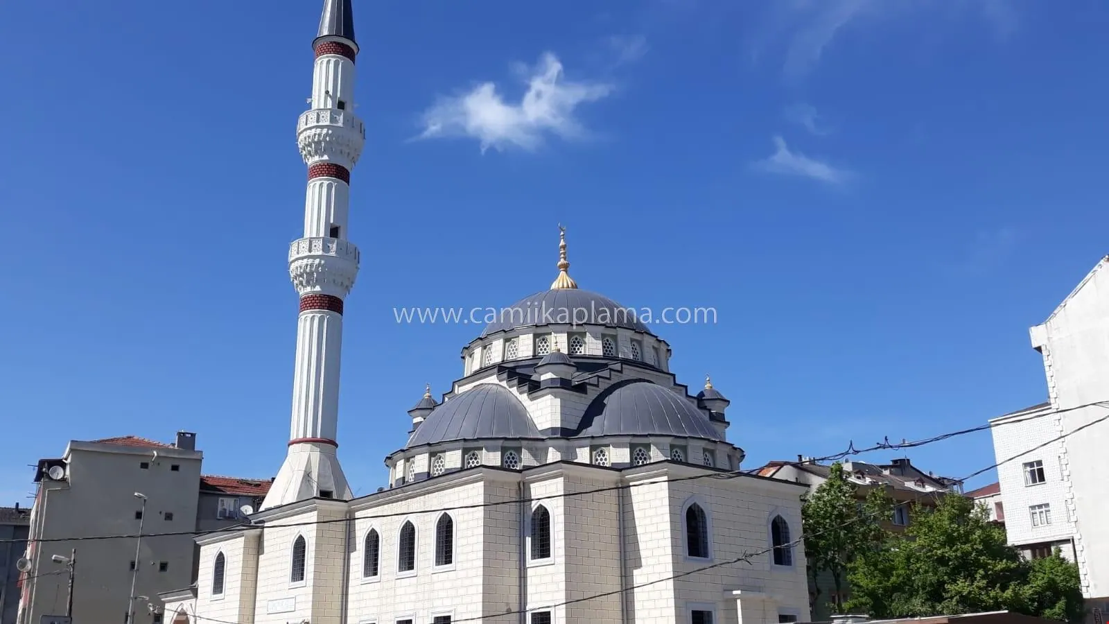 Mehmet Akif Camii uygulama detayı