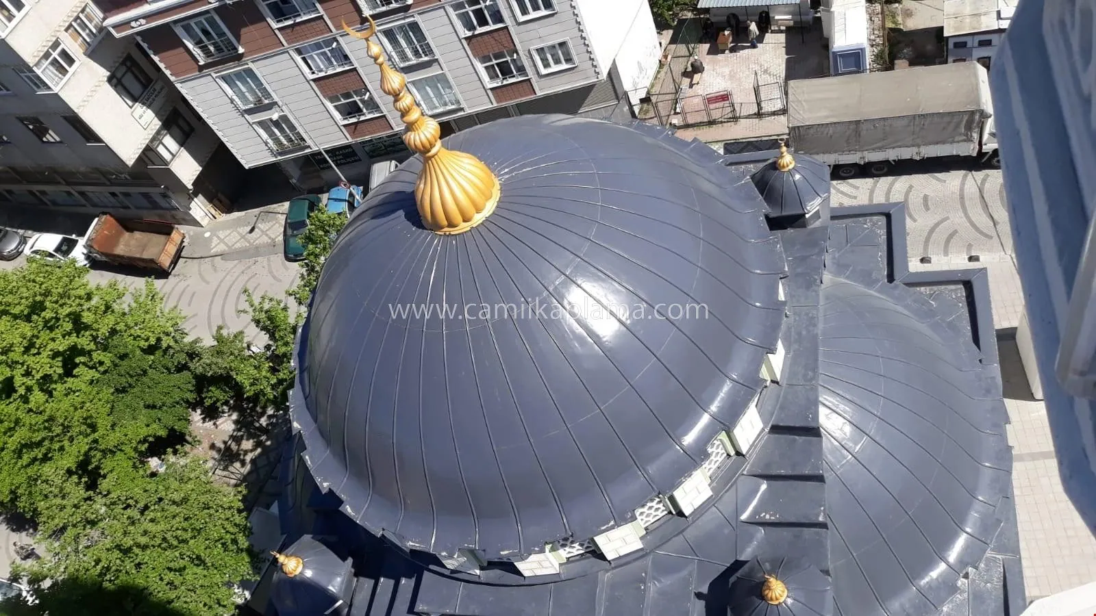 Mehmet Akif Camii uygulama detayı