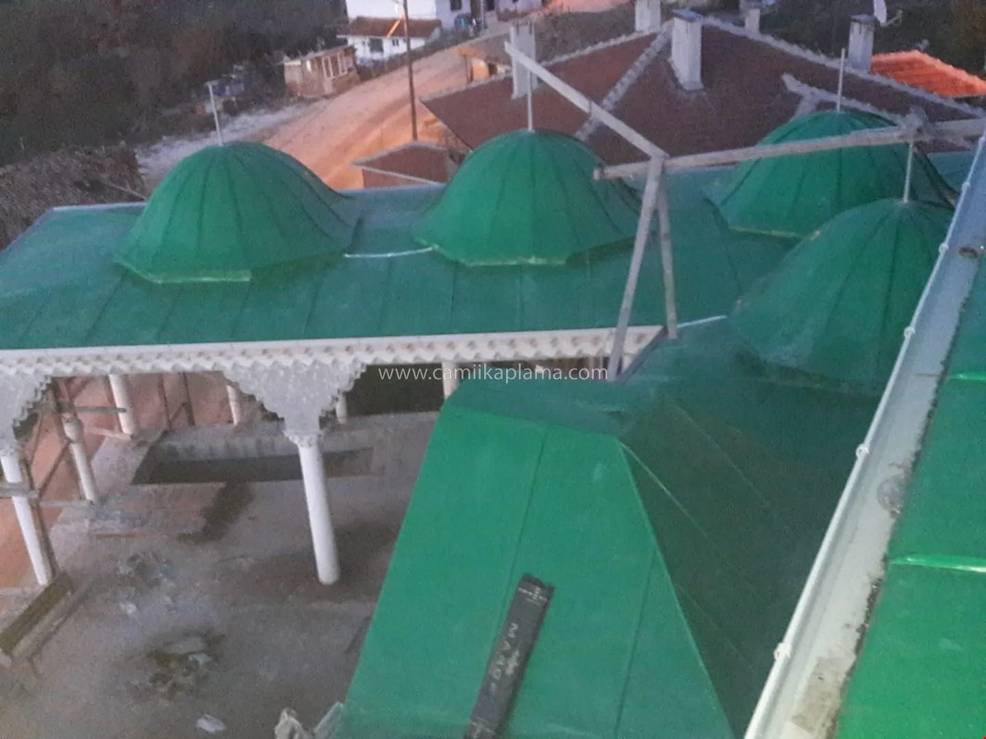 Perçin Köyü Merkez Camii uygulama detayı
