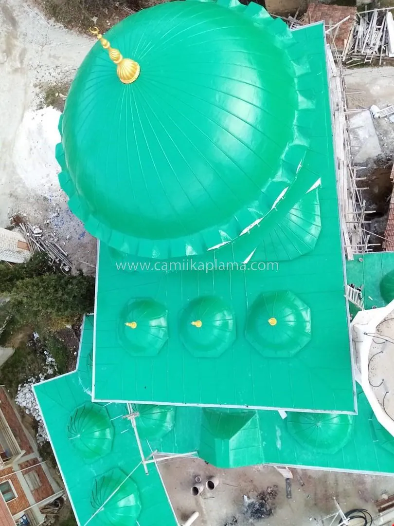 Perçin Köyü Merkez Camii uygulama detayı