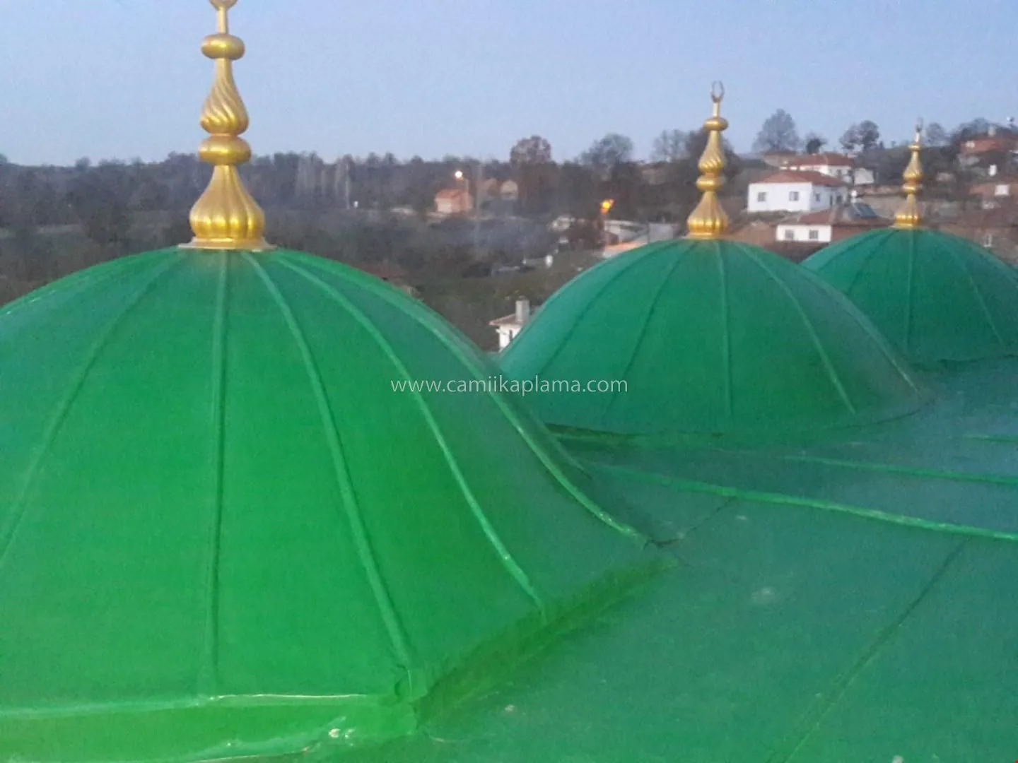 Perçin Köyü Merkez Camii uygulama detayı