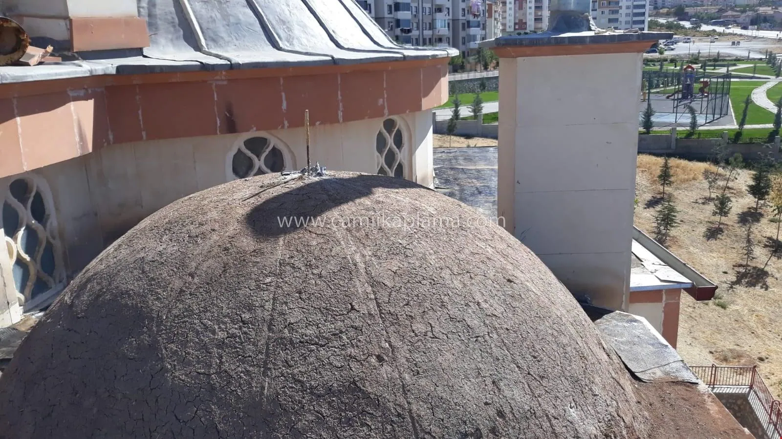 Balçalı Mahallesi Camii uygulama detayı