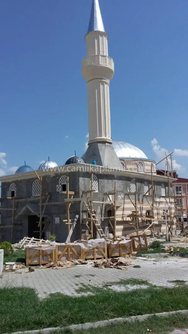 Cevizli Bahçe Camii uygulama detayı