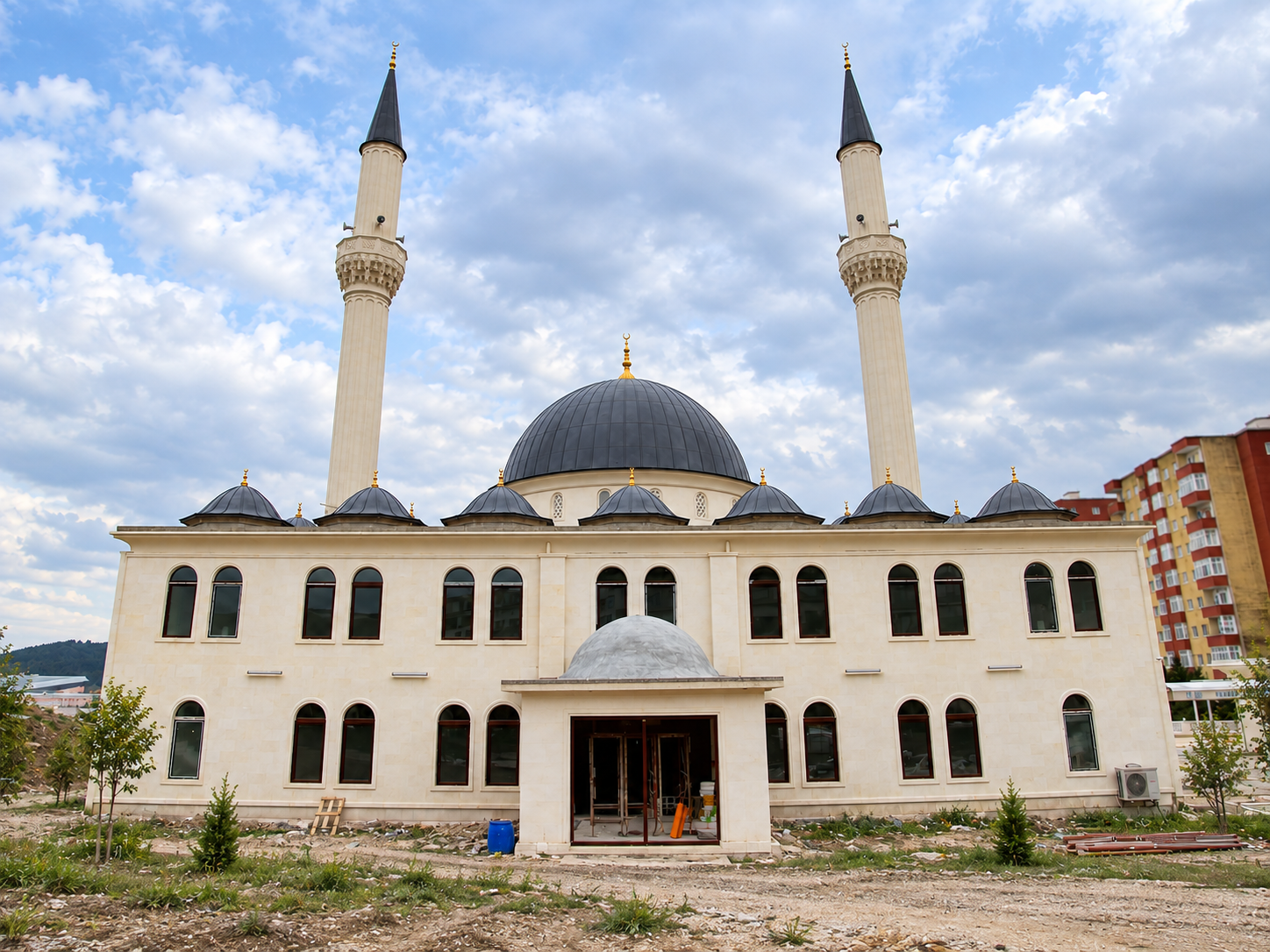 Hz. Yusuf Camii tamamlanan kaplama