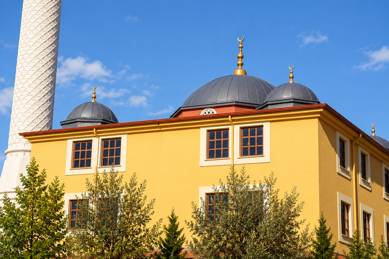 Çaltılar Köyü Camii tamamlanan kaplama