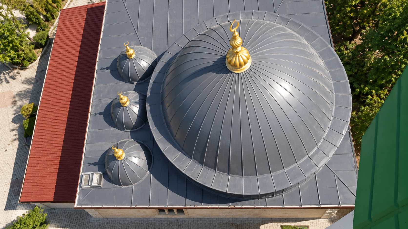 Balçalı Mahallesi Camii tamamlanan kaplama